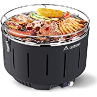 Los mejores  - Aobosi Barbacoa Sin Humo Barbacoa Portátil Carbón|Ventilado Interior Portatiles Barbacoa Parrilla de Mesa con USB…